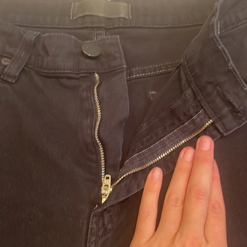 J Brand Black Distressed Jeans
